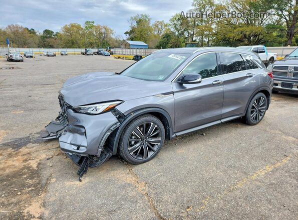 3PCAJ5BA9MF106720 2021 INFINITI QX50 Угольный Передняя левая четверть