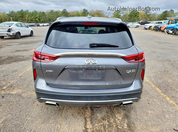 3PCAJ5BA9MF106720 2021 INFINITI QX50 Угольный Вид сзади