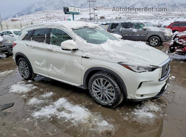 3PCAJ5BB3RF105708 2024 INFINITI QX50 White Przód prawy