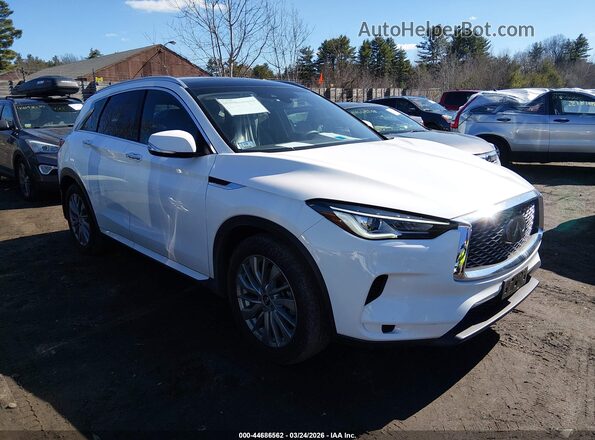 3PCAJ5BB3RF109175 2024 INFINITI QX50 White Przód prawy
