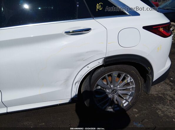 3PCAJ5BB3RF109175 2024 INFINITI QX50 White Widok z przodu