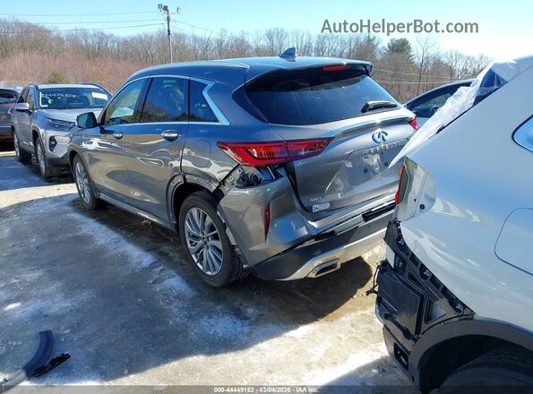 3PCAJ5BB3SF101423 2025 INFINITI QX50 Gray Trasero izquierdo