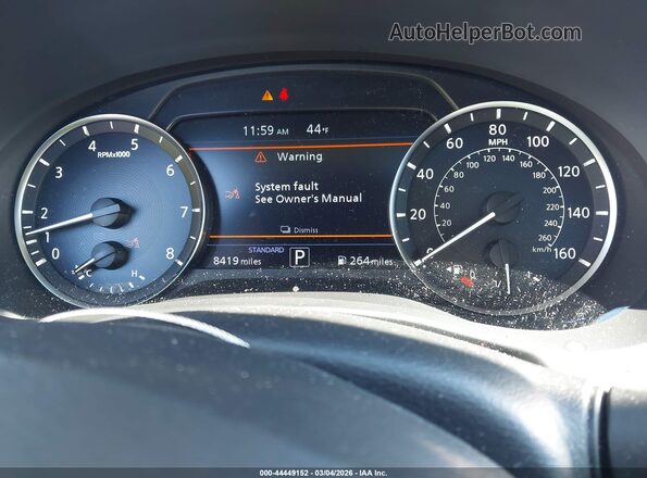 3PCAJ5BB3SF101423 2025 INFINITI QX50 Gray Vista de los asientos traseros