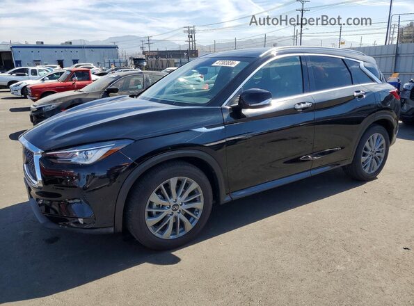 3PCAJ5BB5SF106347 2025 INFINITI QX50 Черный Передняя левая четверть