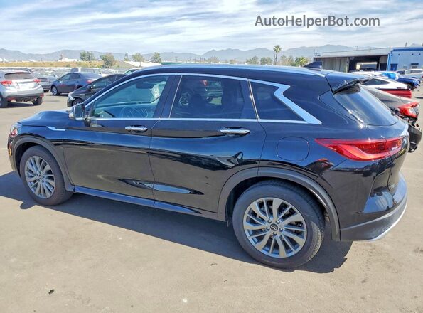 3PCAJ5BB5SF106347 2025 INFINITI QX50 Черный Задняя левая четверть