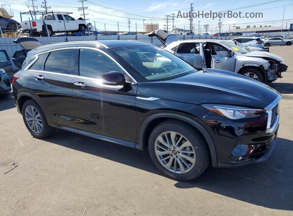 3PCAJ5BB5SF106347 2025 INFINITI QX50 Черный Передняя правая четверть