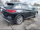 2021 Infiniti Qx50 Luxe Awd Черный vin: 3PCAJ5BB7MF118714