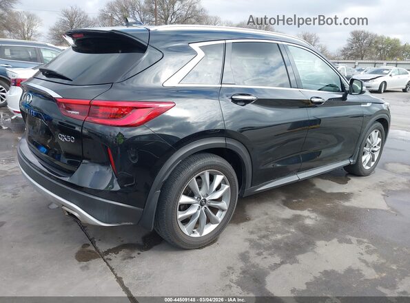 3PCAJ5BB7MF118714 2021 INFINITI QX50 Черный Задняя правая четверть
