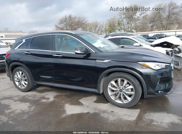 3PCAJ5BB7MF118714 2021 INFINITI QX50 Черный Панорамный вид салона 360°