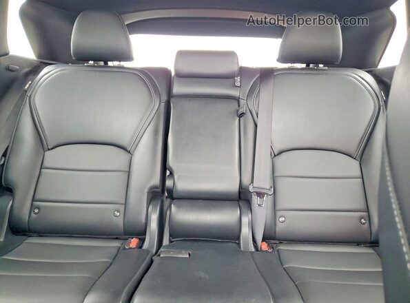 3PCAJ5BB9MF121663 2021 INFINITI QX50 White უკანა სავარძლების ხედი
