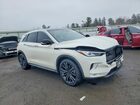 2021 Infiniti Qx50 Luxe White vin: 3PCAJ5BB9MF121663