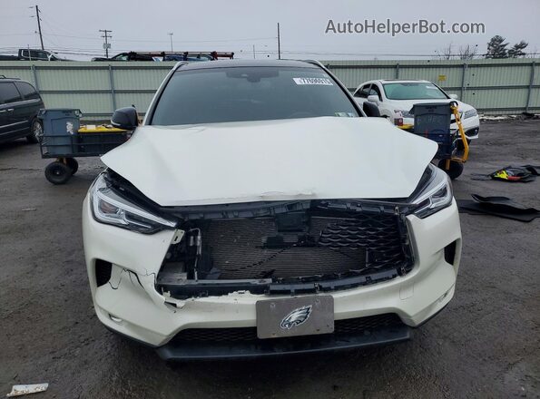 3PCAJ5BB9MF121663 2021 INFINITI QX50 White წინა ხედი