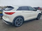 2021 Infiniti Qx50 Luxe White vin: 3PCAJ5BB9MF121663