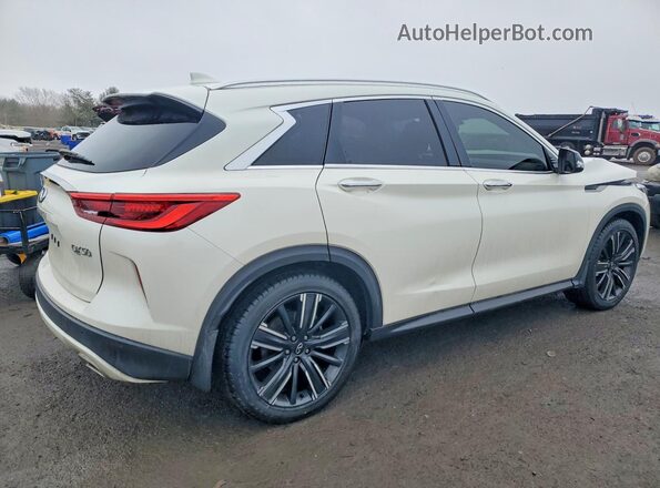 3PCAJ5BB9MF121663 2021 INFINITI QX50 White უკანა მარჯვენა