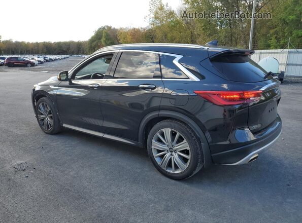 3PCAJ5CB8MF105453 2021 INFINITI QX50 Black Rear left