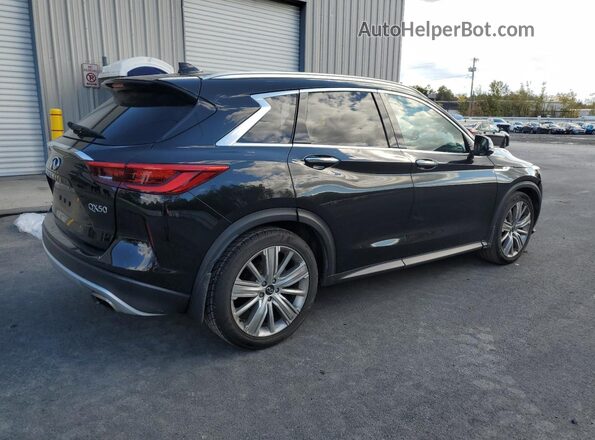 3PCAJ5CB8MF105453 2021 INFINITI QX50 Black Rear right