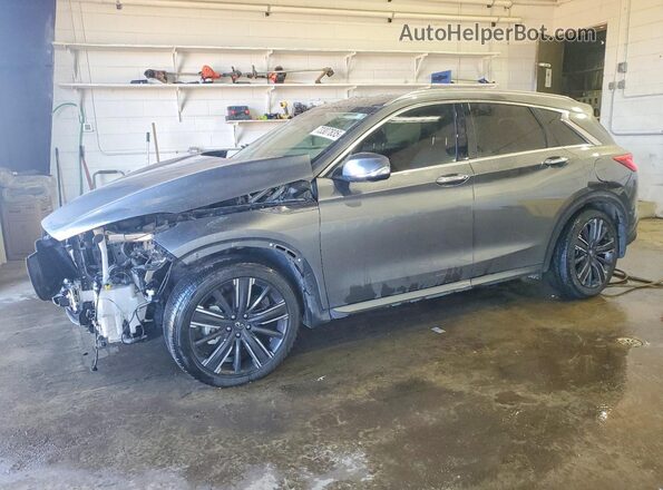 3PCAJ5EB1PF119437 2023 INFINITI QX50 Угольный Передняя левая четверть