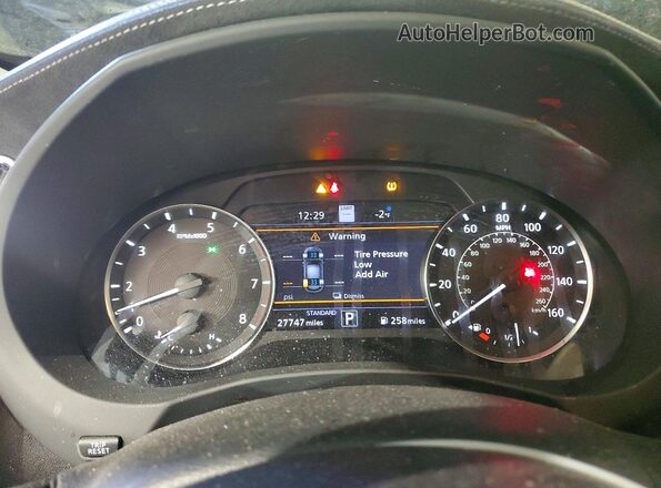 3PCAJ5EB1PF119437 2023 INFINITI QX50 Угольный Вид щитка приборов