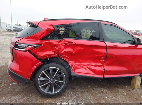 3PCAJ5FA4PF114688 2023 INFINITI QX50 Красный Вид спереди