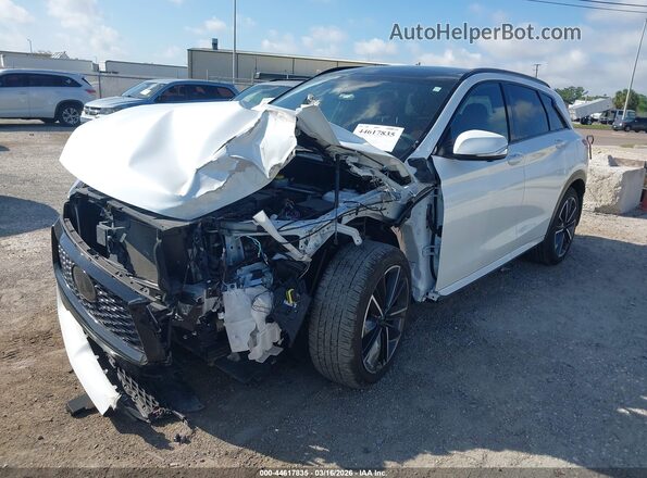 3PCAJ5FA4PF114710 2023 INFINITI QX50 White Przód lewy