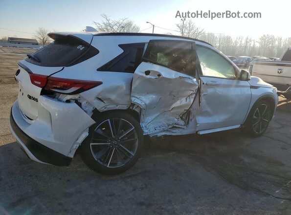 3PCAJ5FB0SF110736 2025 INFINITI QX50 Белый Задняя правая четверть