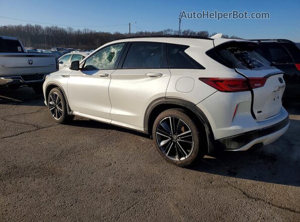 3PCAJ5FB0SF110736 2025 INFINITI QX50 Белый Задняя левая четверть