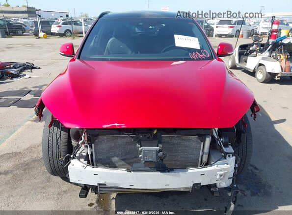 3PCAJ5FB1RF110965 2024 INFINITI QX50 Red Widok wnętrza z tyłu