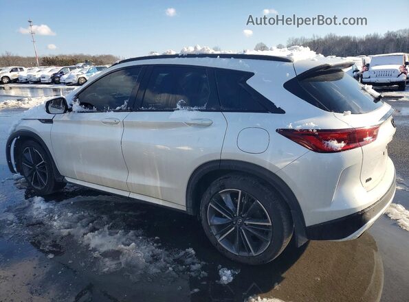 3PCAJ5FB3SF110357 2025 INFINITI QX50 Белый Задняя левая четверть