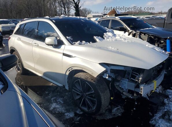 3PCAJ5FB3SF110357 2025 INFINITI QX50 Белый Передняя правая четверть
