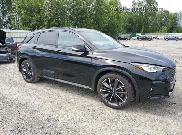 3PCAJ5FB5PF111999 2023 INFINITI QX50 Черный Передняя правая четверть