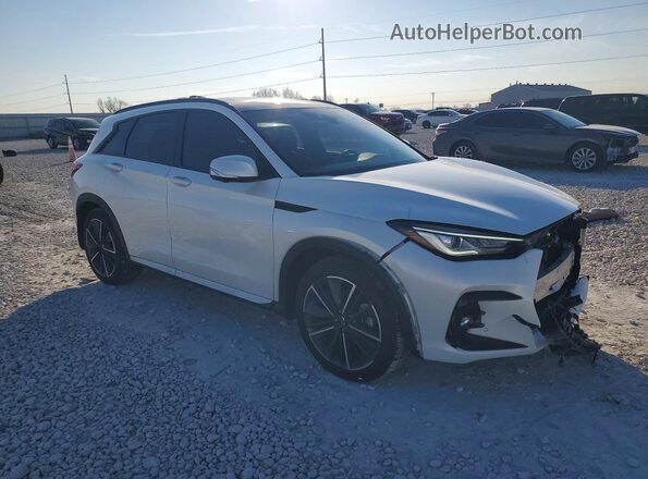 3PCAJ5FB8SF101489 2025 INFINITI QX50 White Առջևի աջ
