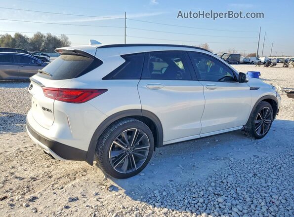 3PCAJ5FB8SF101489 2025 INFINITI QX50 White Հետևի աջ