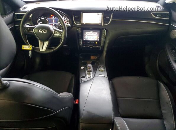 3PCAJ5FB9SF102389 2025 INFINITI QX50 Black Dashboard view