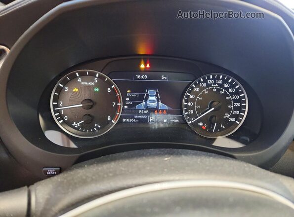 3PCAJ5J36NF107554 2022 INFINITI QX55 Белый Вид щитка приборов