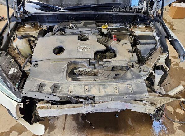 3PCAJ5J36NF107554 2022 INFINITI QX55 Белый Вид подкапотного пространства