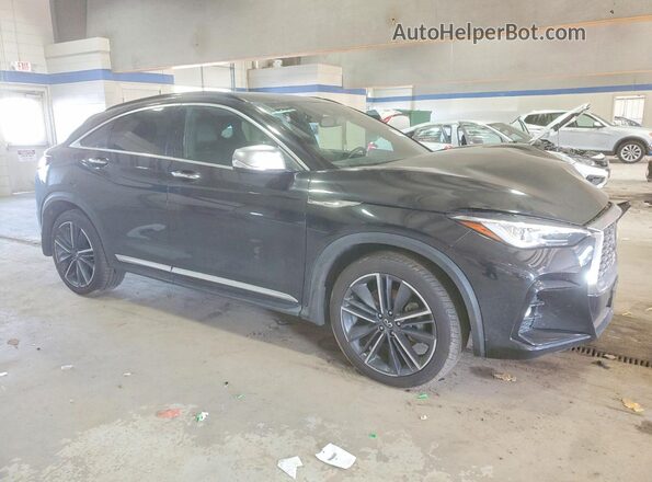 3PCAJ5J38NF111511 2022 INFINITI QX55 Черный Передняя правая четверть