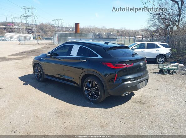3PCAJ5J3XNF115169 2022 INFINITI QX55 Black Задня ліва чверть