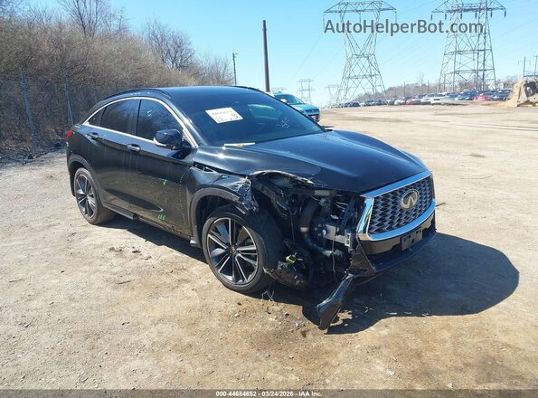 3PCAJ5J3XNF115169 2022 INFINITI QX55 Black Вид спереду