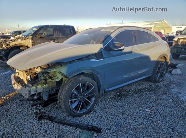 3PCAJ5JR0SF103676 2025 INFINITI QX55 Серый Передняя левая четверть