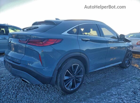 3PCAJ5JR0SF103676 2025 INFINITI QX55 Серый Задняя правая четверть