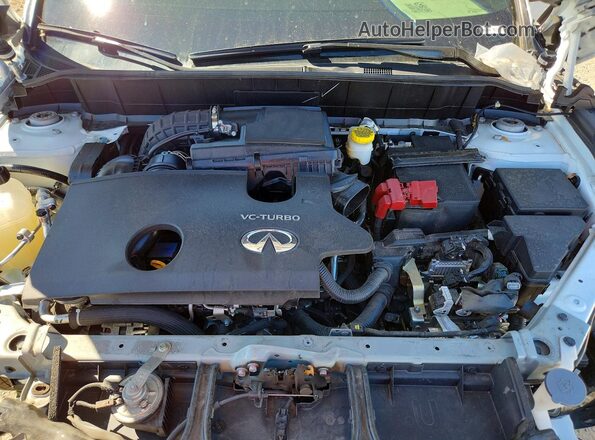 3PCAJ5JR3RF109224 2024 INFINITI QX55 White Widok komory silnika