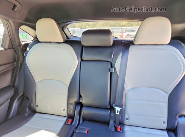 3PCAJ5JR3RF109224 2024 INFINITI QX55 White Widok tylnych siedzeń
