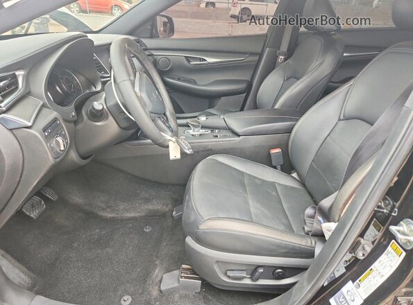 3PCAJ5JR4PF122478 2023 INFINITI QX55 Black წინა სალონის ხედი