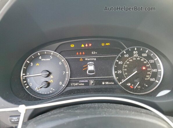 3PCAJ5JR7RF106102 2024 INFINITI QX55 Gray Widok zestawu wskaźników