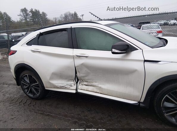 3PCAJ5JRXPF107337 2023 INFINITI QX55 White წინა ხედი