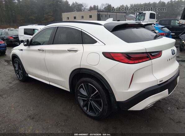 3PCAJ5JRXPF107337 2023 INFINITI QX55 White უკანა მარცხენა