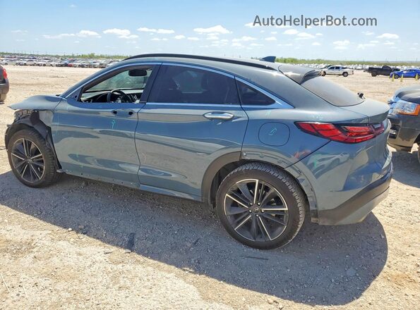 3PCAJ5K34NF103436 2022 INFINITI QX55 Turquoise Задня ліва чверть