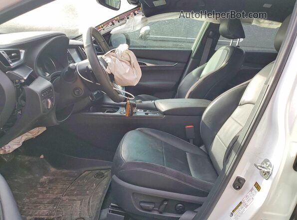 3PCAJ5LR4PF121313 2023 INFINITI QX55 White Widok wnętrza z przodu