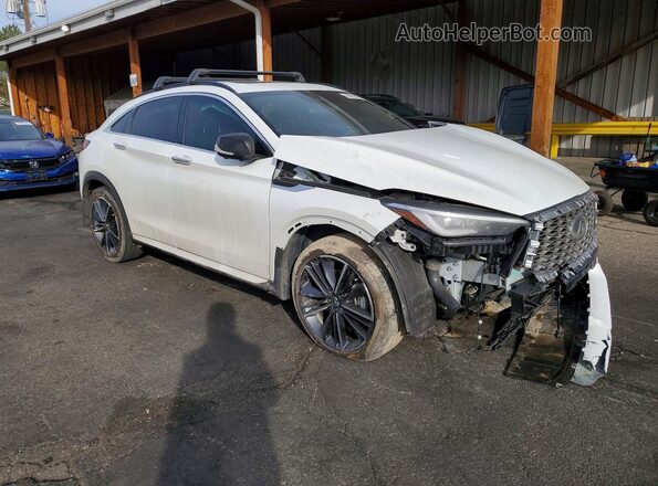 3PCAJ5LR4PF121313 2023 INFINITI QX55 White Przód prawy
