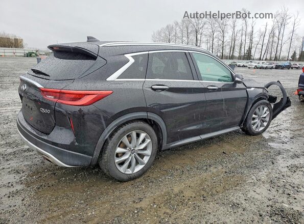 3PCAJ5M11KF135378 2019 INFINITI QX50 Черный Задняя правая четверть